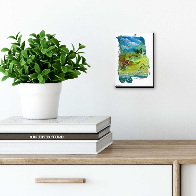 Alabama Trillium - Original Art - Image 2