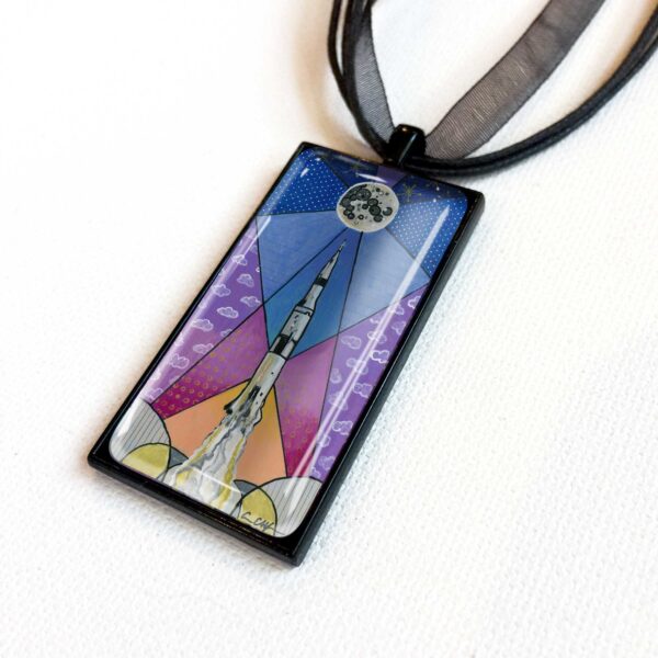 Apollo 11 Launch - Pendant