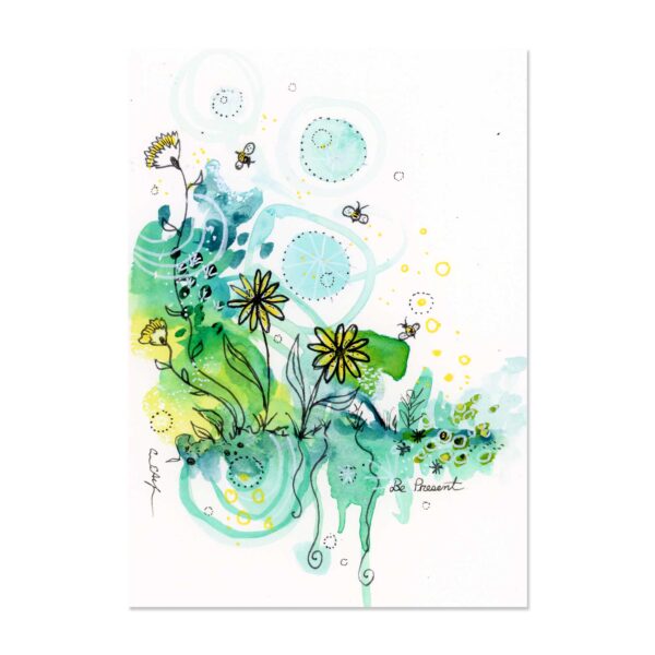 Be Present - Art Print