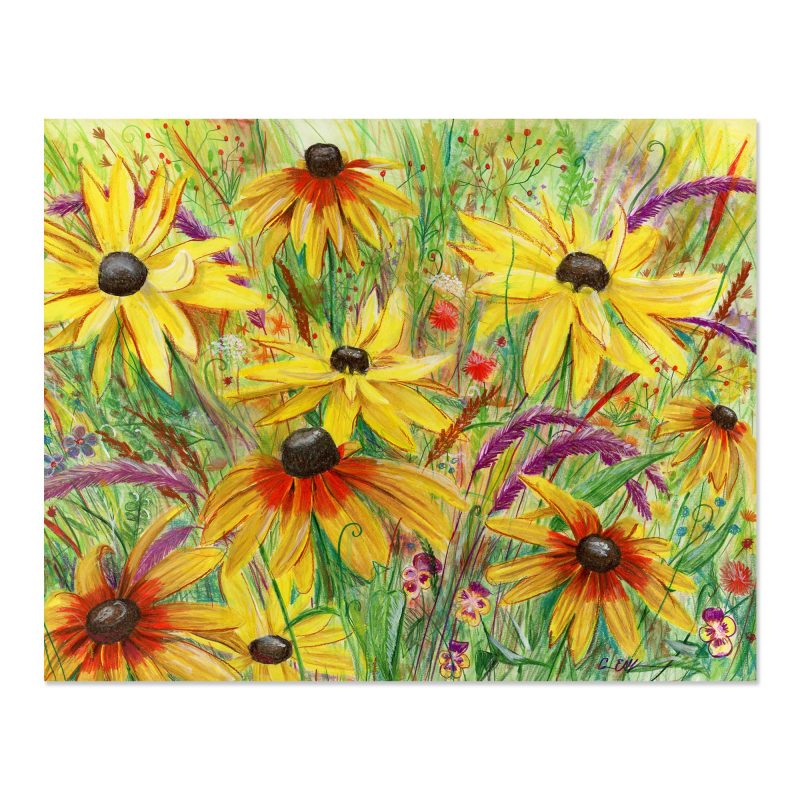 Black-eyed Susans - Art Print - Image 2