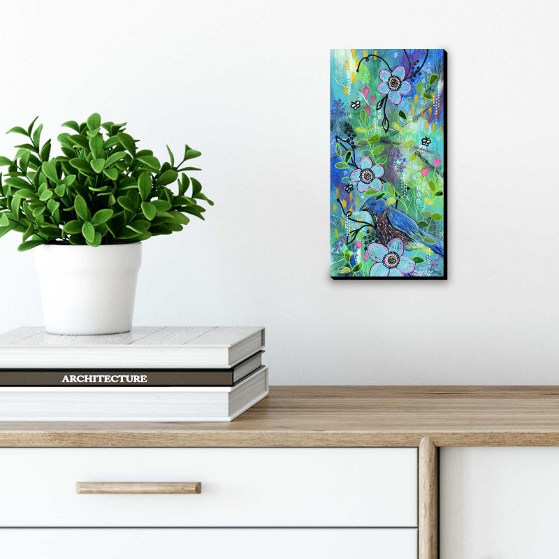 Bluebird Resting - Original Art - Image 2