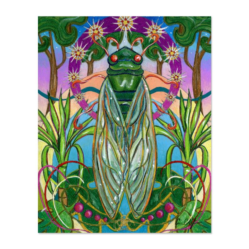 Cicada - Art Print - Image 2