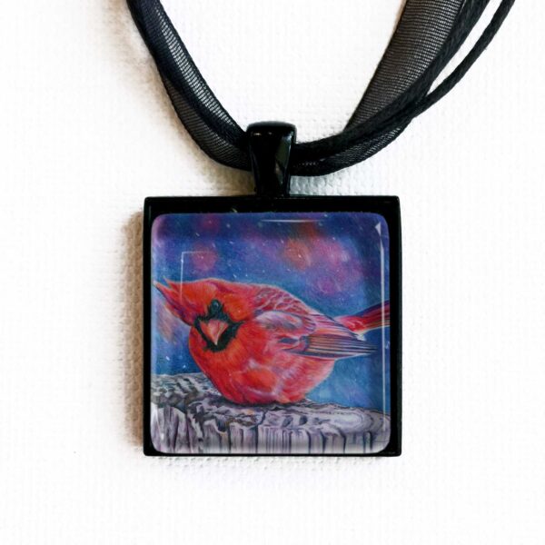 Cold Cardinal - Pendant