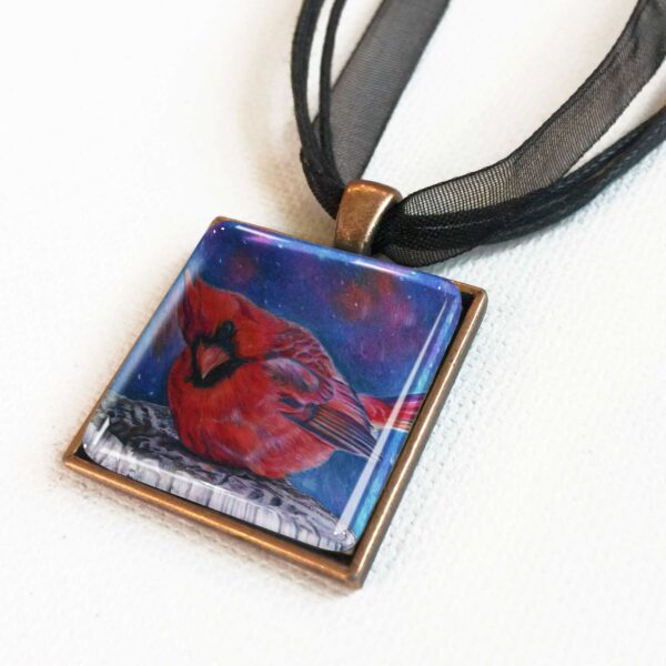 Cold Cardinal - Pendant