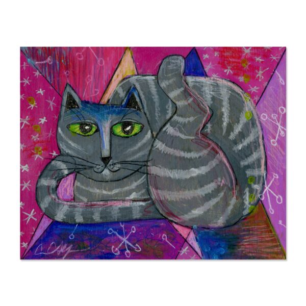 Disco Tabby - Art Print