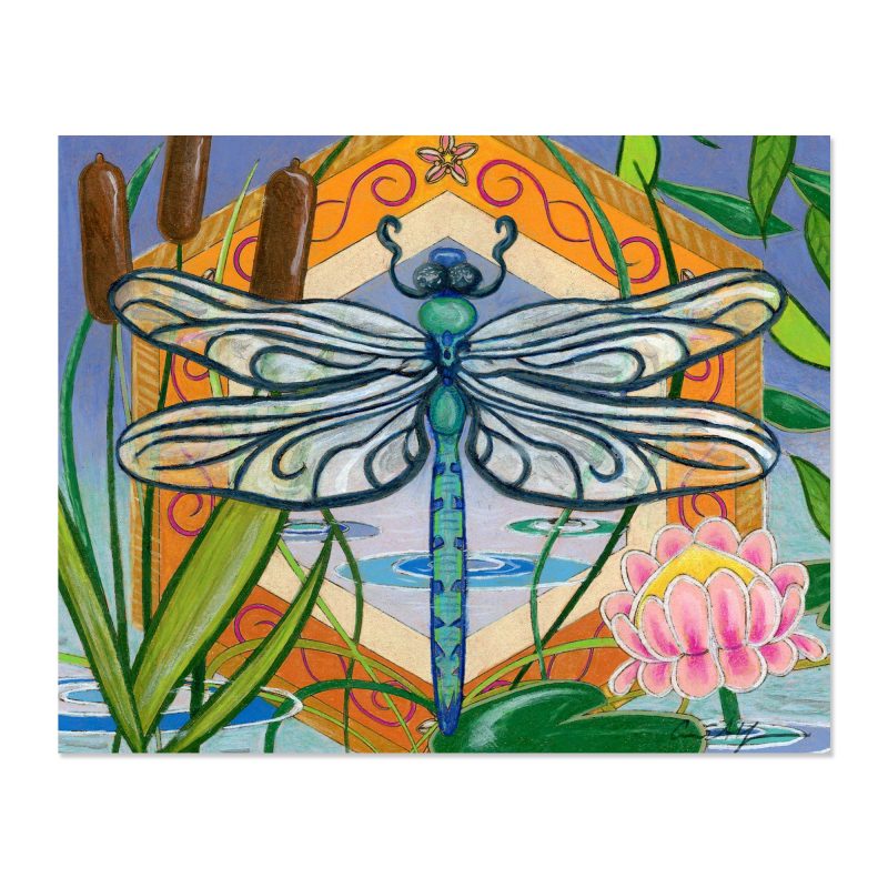 Dragonfly - Art Print - Image 2