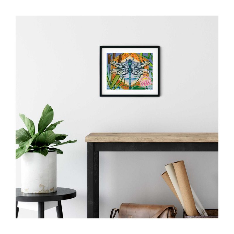 Dragonfly - Art Print - Image 3