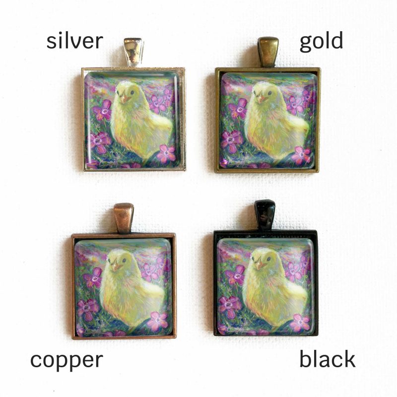 Flower Chick - Pendant - Image 4