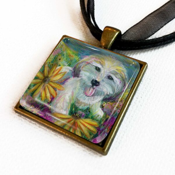 Fluffy Dog - Pendant