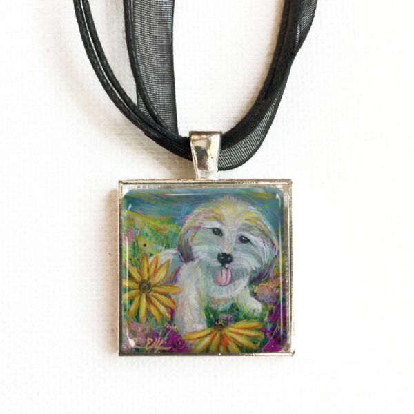 Fluffy Dog - Pendant