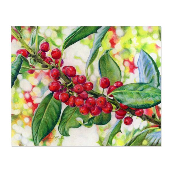 Jolly Holly - Art Print