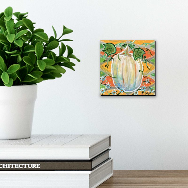 Little White Pumpkin - Original Art - Image 2