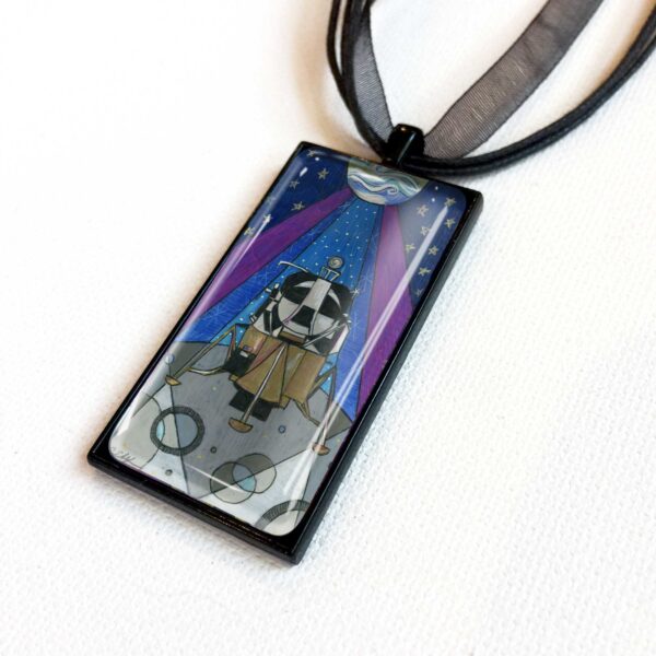 Lunar Landing #1 - Pendant