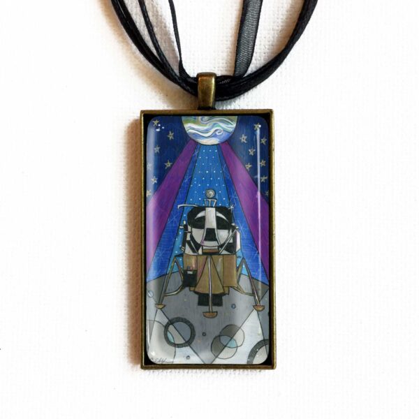 Lunar Landing #1 - Pendant