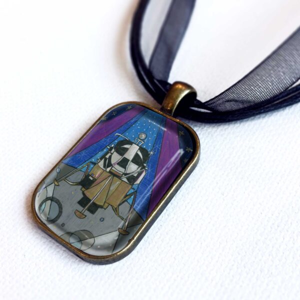Lunar Landing #1 - Pendant