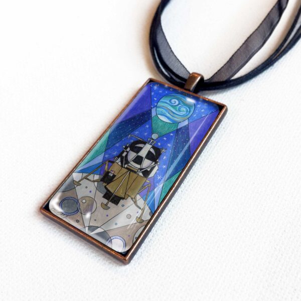 Lunar Landing #2 - Pendant