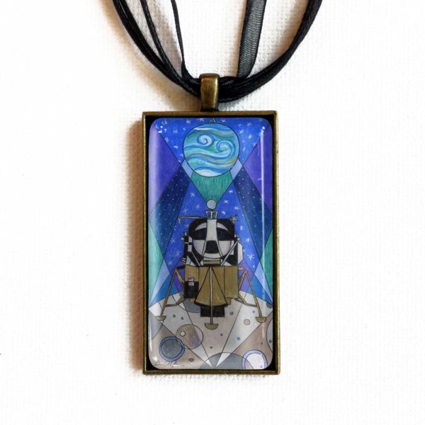 Lunar Landing #2 - Pendant