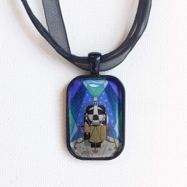Lunar Landing #2 - Pendant