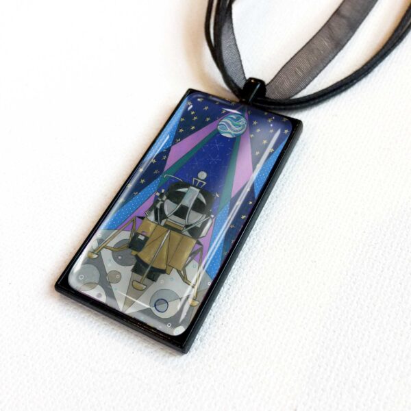 Lunar Landing #3 - Pendant