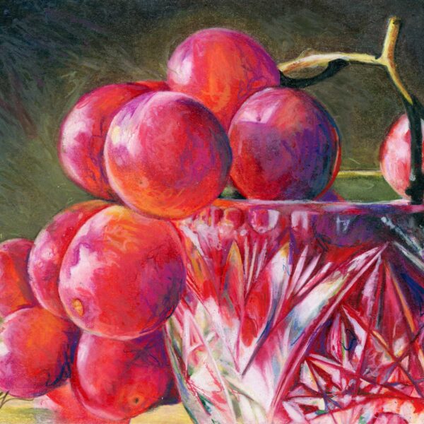 "Seedless", 8" x 10", colored pencil
