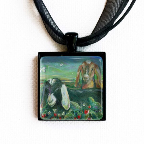 Sleeping in the Strawberries - Pendant