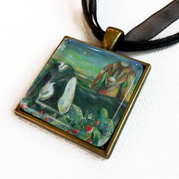 Sleeping in the Strawberries - Pendant