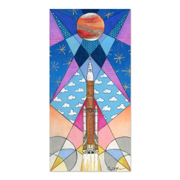 SLS to Mars - Art Print