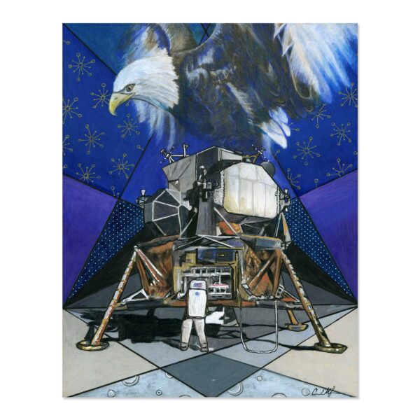 The Eagle has Landed - Art Print