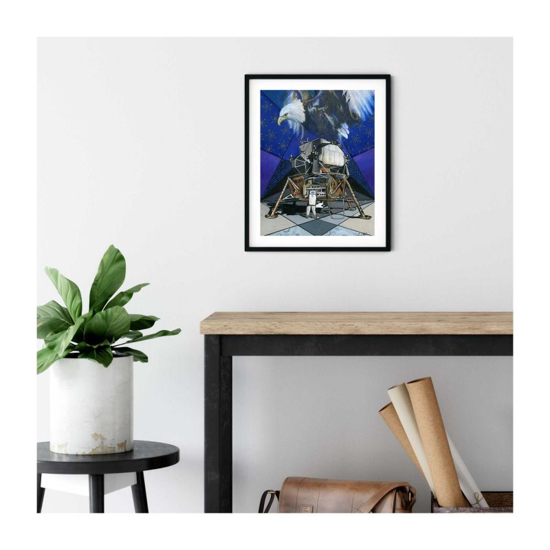 The Eagle has Landed - Art Print - Image 3