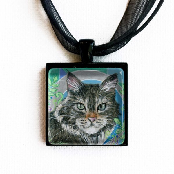 Whiskers and Ferns - Pendant