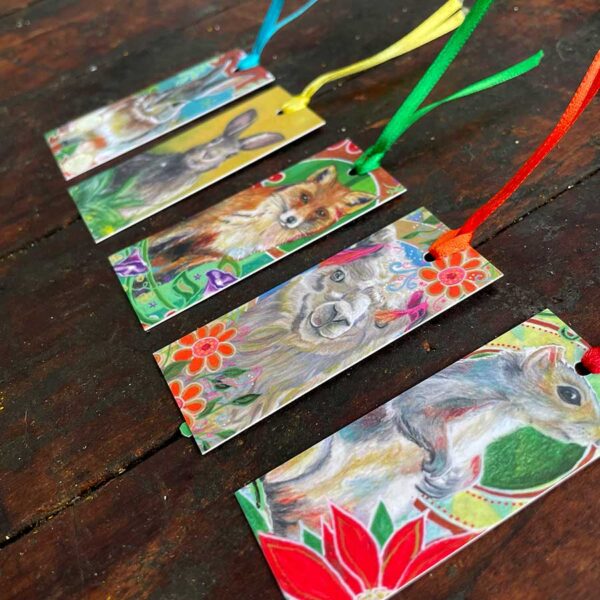 Fluffy Cuteness Mini-Bookmarks