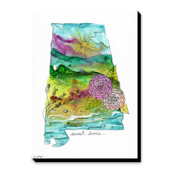 Soft Pink Camellias (AL) - Art Print