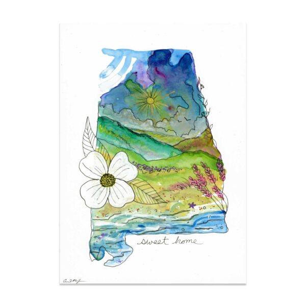 Spring Begins (AL) - Art Print