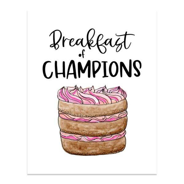 Breakfast of Champions - Art Print