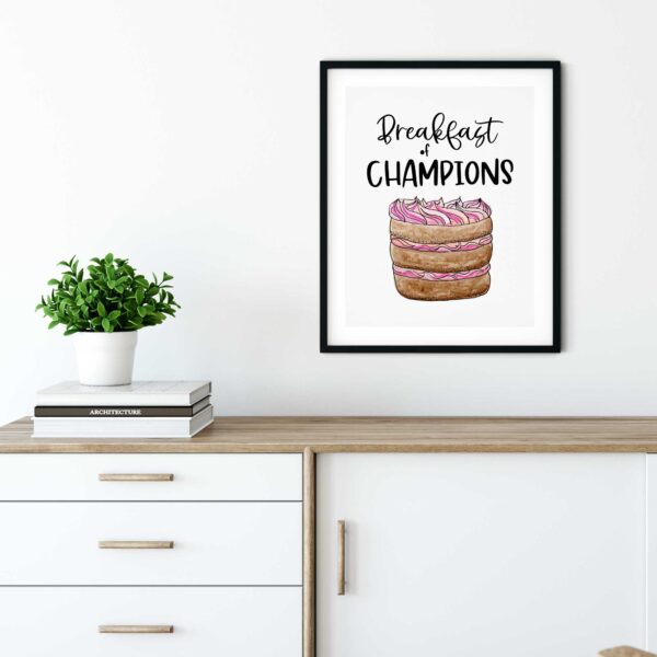 Breakfast of Champions - Art Print