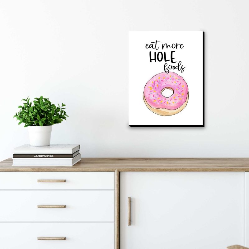 Eat More Hole Foods - Art Print - Image 3