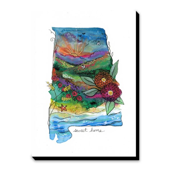 Sweet Home Alabama Sunset - Art Print