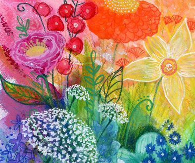 SOLD - Rainbow Garden