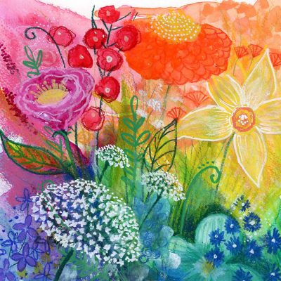 SOLD - Rainbow Garden