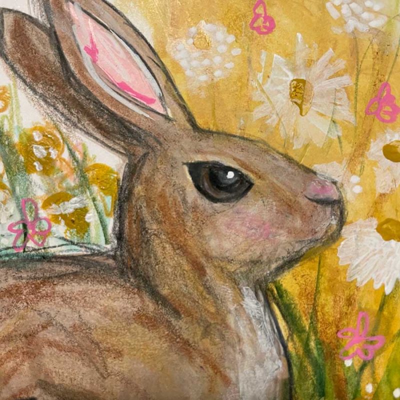 Spring Bunny - Original Art - Image 3