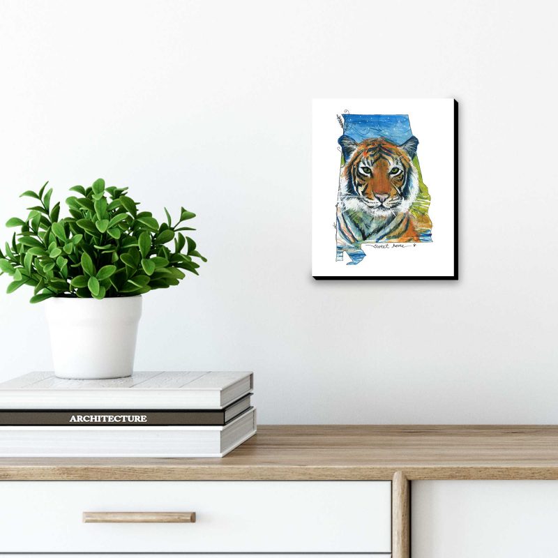 Track 'Em Tigers - Art Print - Image 3