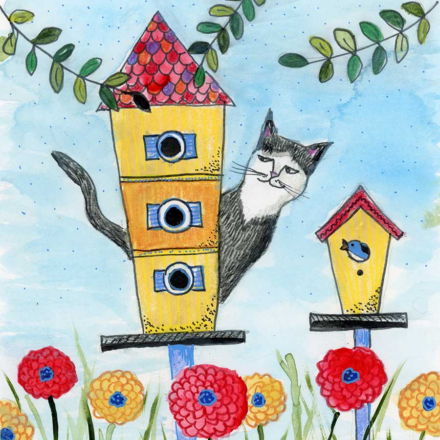 Anybody Home? - Original Art