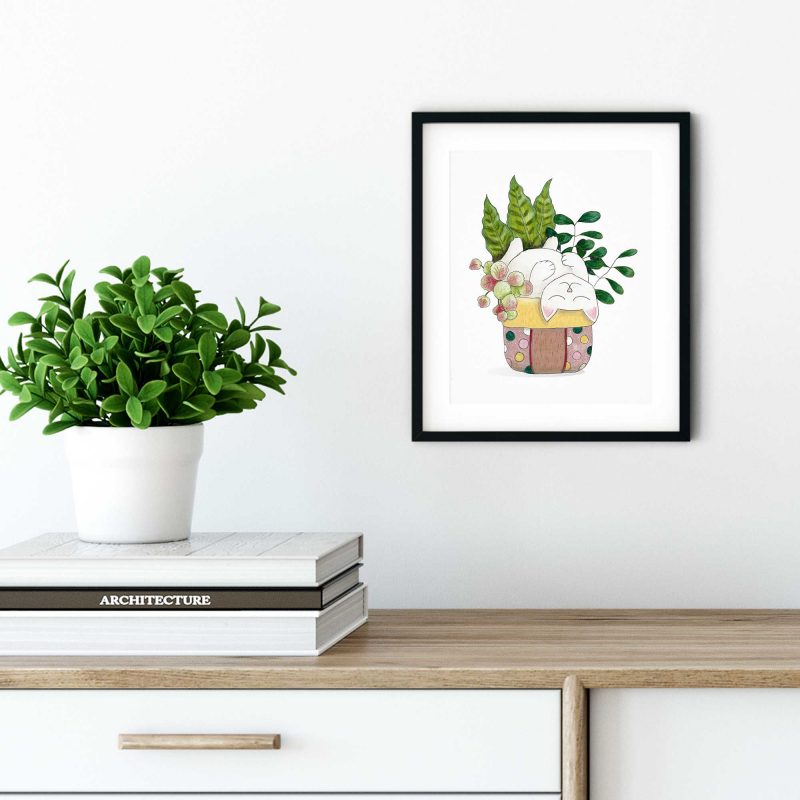 Nap Attack - Art Print - Image 4