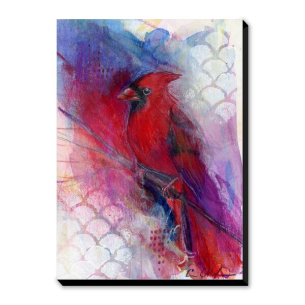 Cardinal at Dusk - Art Print