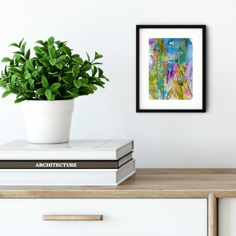 Dainty Blossoms - Art Print - Image 2