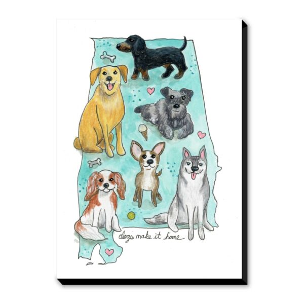 Dogs Make It Home #2 (AL) - Art Print