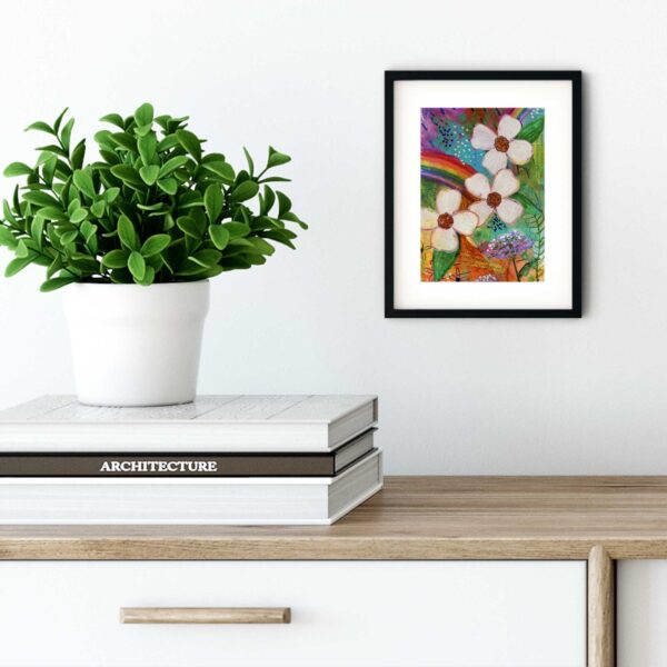 Dogwoods and Rainbows - Art Print