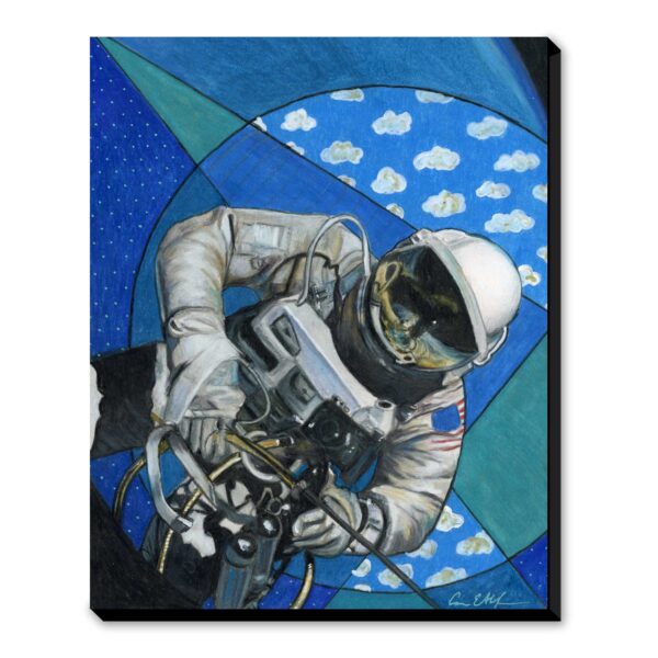 Ed White Walks - Art Print