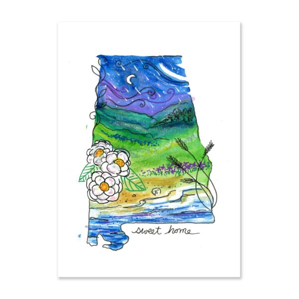 Falling Stars #2 (AL) - Art Print