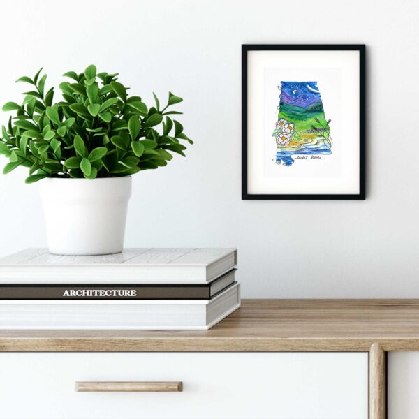 Falling Stars #2 (AL) - Art Print